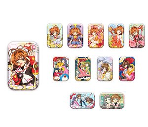 Cardcaptor Sakura Square Can Badge Collection (Set of 12) (Anime Toy)