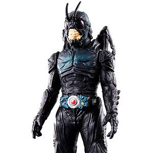 Movie Monster Series Black Migratory Locust Kaijin Black Sun (Character Toy)