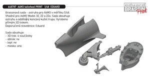 A6M3 Type 32 Tailwheel (for Eduard) (Plastic model)