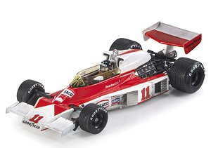 マクラーレン M23 1976 日本GPウィナー No,11 J.ハント ドライバーフィギア付 汚し塗装 (ミニカー)