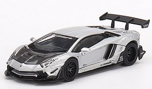 LB★WORKS ランボルギーニ アヴェンタドール リミテッドエディション マットシルバー (左ハンドル) (ミニカー)