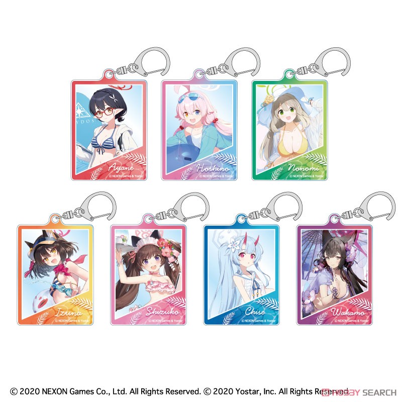 ブルーアーカイブ トレーディングアクリルキーホルダー (7個セット) (キャラクターグッズ) 商品画像8