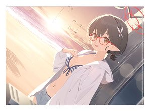 Blue Archive A4 Single Clear File Ayane (Anime Toy)