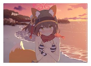 Blue Archive A4 Single Clear File Izuna (Anime Toy)