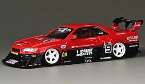 Nissan スカイライン ER34 LBWK スーパーシルエット No.9 (ミニカー)