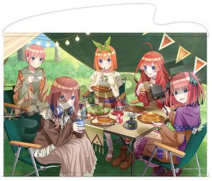 映画 五等分の花嫁 描き下ろしB1タペストリー キャンプ (キャラクターグッズ)