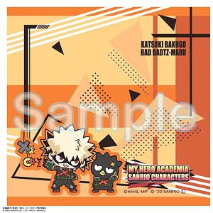 My Hero Academia x Sanrio Characters Hand Towel Katsuki Bakugo & Bad Badtz-Maru (Anime Toy)