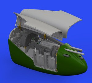 P-38J Nose Gun (for Tamiya) (Plastic model)
