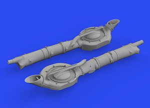 P-38J Superchargers (for Tamiya) (Plastic model)