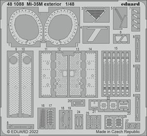Mi-35M Exterior (for Zvezda) (Plastic model)