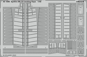Spitfire Mk.XII Landing Flaps (for Airfix) (Plastic model)