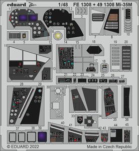 Mi-35M Interior (for Zvezda) (Plastic model)