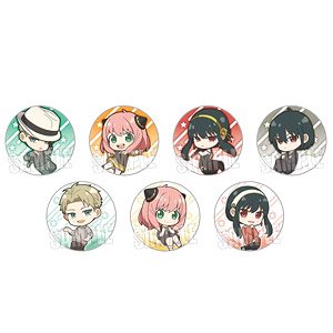 Trading Can Badge Spy x Family Pukasshu (Set of 7) (Anime Toy)