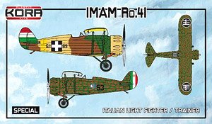 IMAM Ro.41 Italian Light Fighter / Trainer (Plastic model)