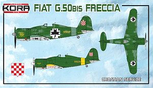 Fiat G.50BIS Freccia, Croatian Service (Plastic model)