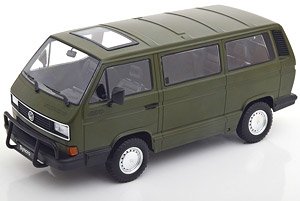 VW Bus T3 Syncro 1987 matt-olive (ミニカー)