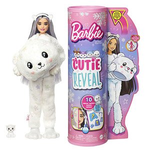 Barbie Cutie Reveal Doll Polar Bear (Character Toy)