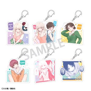 Medaka Kuroiwa Is Impervious to My Charms Trading Acrylic Key Ring (Set of 6) (Anime Toy)