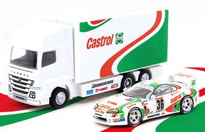 Toyota Supra GT JGTC 1995 With truck Packaging (ミニカー)