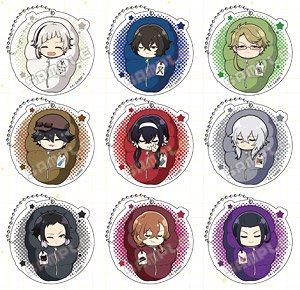 Bungo Stray Dogs Trading Minobukuro Acrylic Key Ring (Set of 9) (Anime Toy)