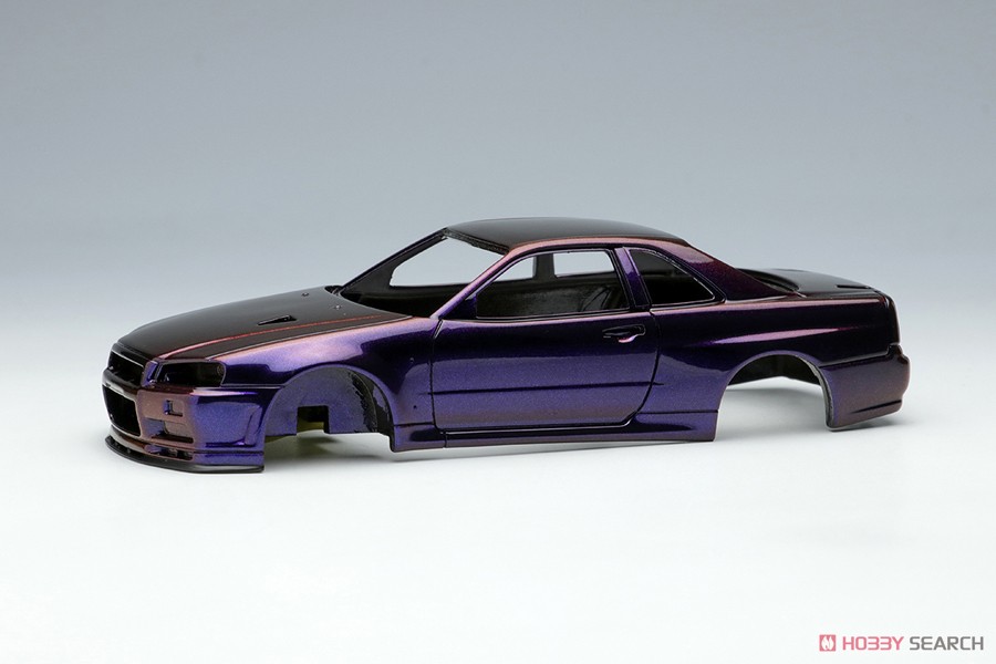 Nissan Skyline GT-R (BNR34) V-spec II 2000 (BBS LM Wheel) Midnight Purple 3 (Diecast Car) Other picture2