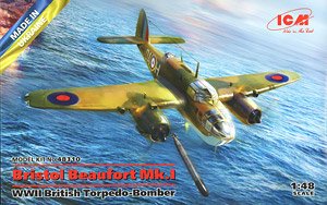 Bristol Beaufort Mk.I Torpedo Bomber (Plastic model)