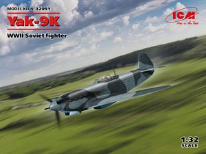 Yak-9K WWII Soviet Fighter (Plastic model)