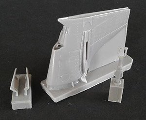 Spitfires Mk.VIII Vertical Tail (for Revel) (Plastic model)