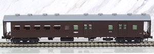 1/80(HO) J.N.R. Combinem Railway Post Office OHAYUNI61 Early Phase (Early Type, -#105) Brown (Grape #2) Ready to Run, Painted (Pre-colored Completed) (Model Train)