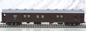 1/80(HO) J.N.R. Baggage MANI60 (OHAYUNI61 Remodeling Type) Brown (Grape #2) Ready to Run, Painted (Pre-colored Completed) (Model Train)