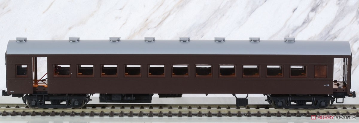 1/80(HO) J.N.R. Economy Class Coach OHAFU61 Brown (Grape #2) Ready to Run, Painted (Pre-colored Completed) (Model Train) Item picture1