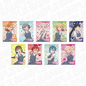 Love Live! Superstar!! Square Can Badge Summer School Uniform Ver. (Set of 9) (Anime Toy)