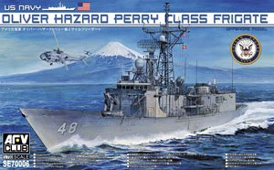 アメリカ海軍 オリバー・ハザード・ぺリー級 ミサイルフリゲート (プラモデル)