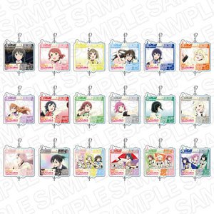 Love Live! Nijigasaki High School School Idol Club Connect Acrylic Key Ring Vol.1 (Set of 18) (Anime Toy)