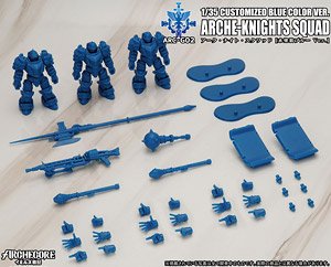 Arche-Knights Squad Customized Blue Color Ver. (Completed)
