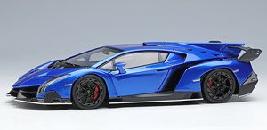 Lamborghini Veneno 2013 Blu Nethuns (Diecast Car)