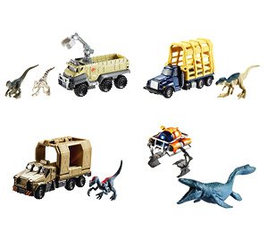 Matchbox Jurassic World Transporters Assort (Set of 4) (Toy)