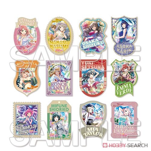 『ラブライブ！虹ヶ咲学園スクールアイドル同好会』 空想世界旅行トラベルステッカー 上原歩夢 (キャラクターグッズ) その他の画像1