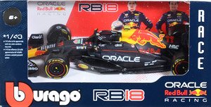 オラクル レッド ブル レーシング RB18(2022) No.11, S.ペレス (ドライバー無し) (ミニカー)