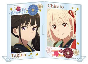 Lycoris Recoil Photo Frame Stand Chisato & Takina (Anime Toy)