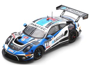 Porsche 911 GT3 R No.47 KCMG 7th 24H Spa 2022 (ミニカー)