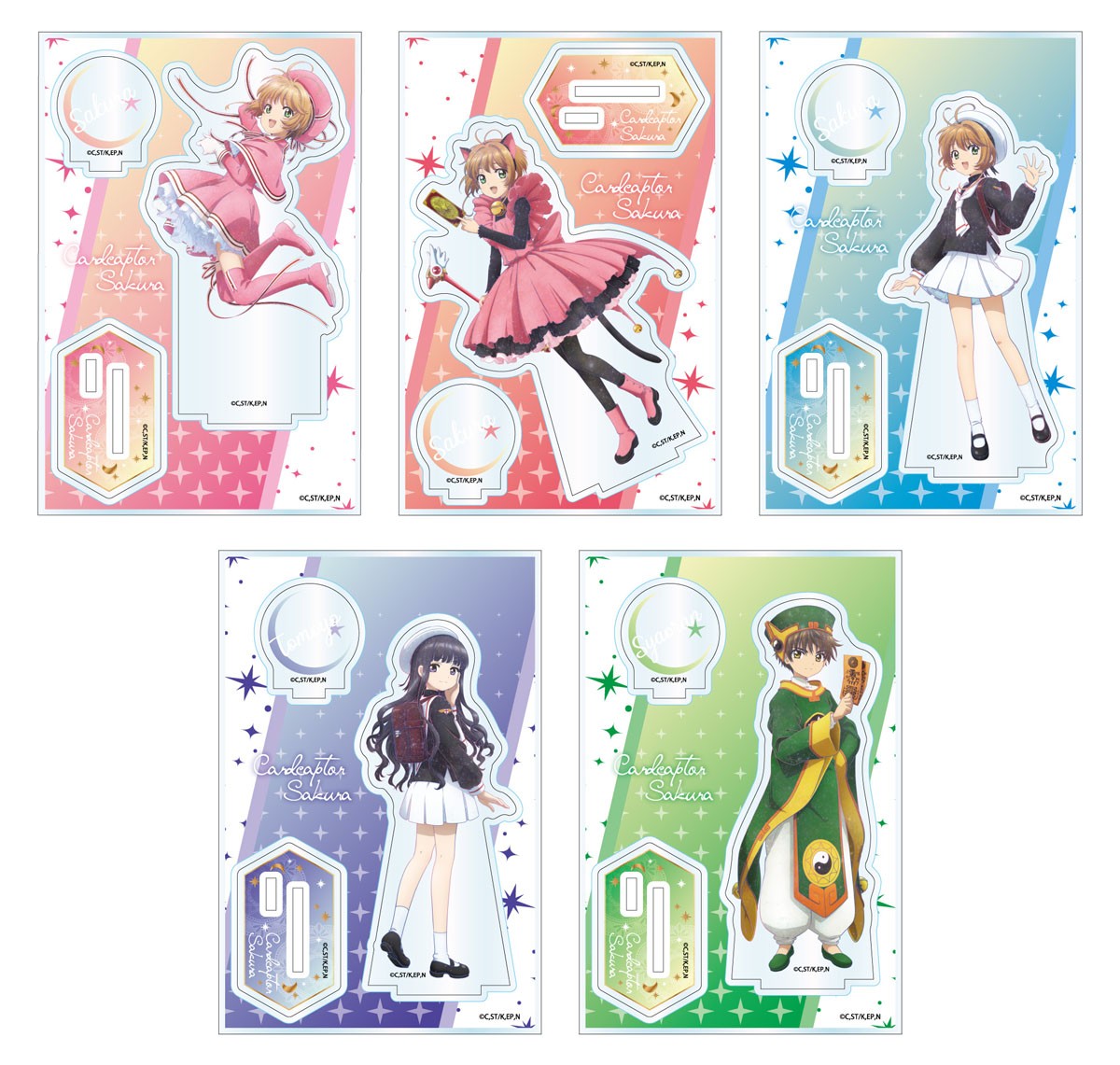 カードキャプターさくらクリアカード編 ギャラクシーシリーズ アクリルスタンドJr. vol.2 大道寺知世 (キャラクターグッズ) その他の画像1
