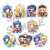 Heroines Run the Show Trading Acrylic Key Ring Chara Peko (Set of 9) (Anime Toy) Item picture1