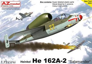 Heinkel He162A-2 `Salamander` (Plastic model)