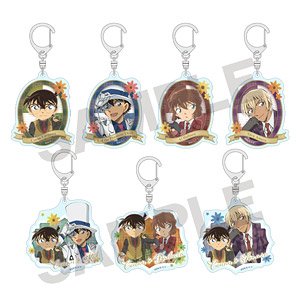名探偵コナン トレーディングアクリルキーホルダー 英国風 (7個セット) (キャラクターグッズ)