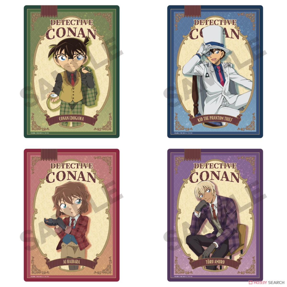 名探偵コナン 下敷き 灰原哀 英国風 (キャラクターグッズ) その他の画像1