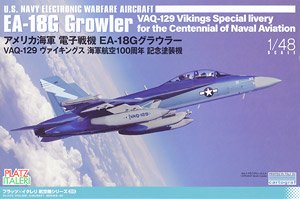 US Navy EA-18G Growler VAQ-129 Vikings 100th Anniversary Special Painted (Plastic model)