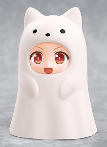 Nendoroid More Kigurumi Face Parts Case (Ghost Cat: White) (PVC Figure)