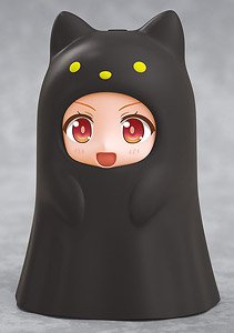 Nendoroid More Kigurumi Face Parts Case (Ghost Cat: Black) (PVC Figure)