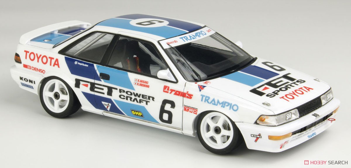 1/24 レーシングシリーズ トヨタ カローラ レビン AE92 1989 JTC SUGO (プラモデル) 商品画像7